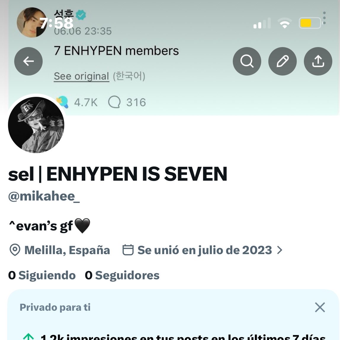 sel🇪🇸| ENHYPEN IS 7 tweet media