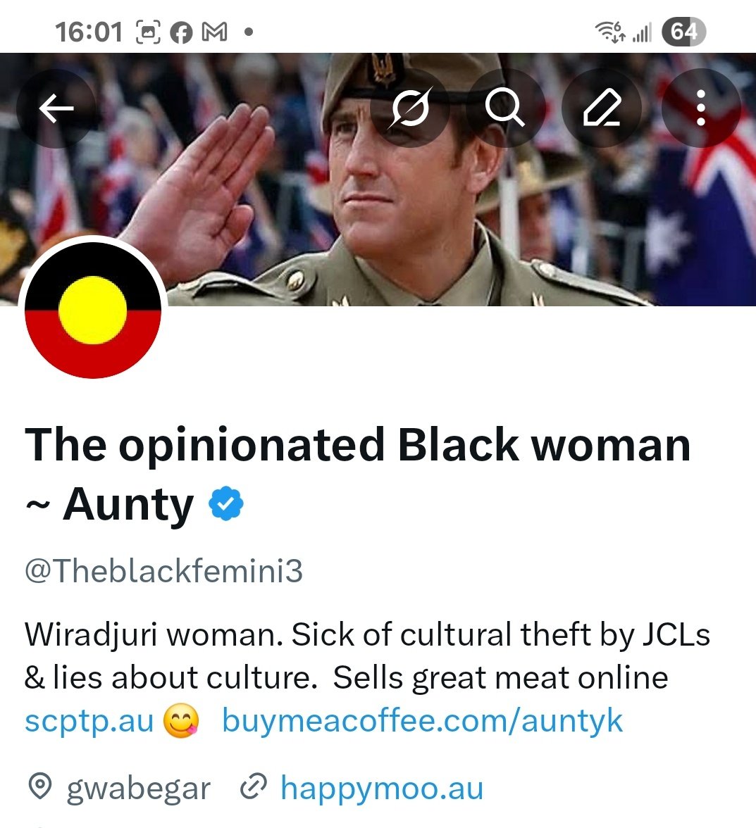 The opinionated Black woman ~ Aunty tweet media