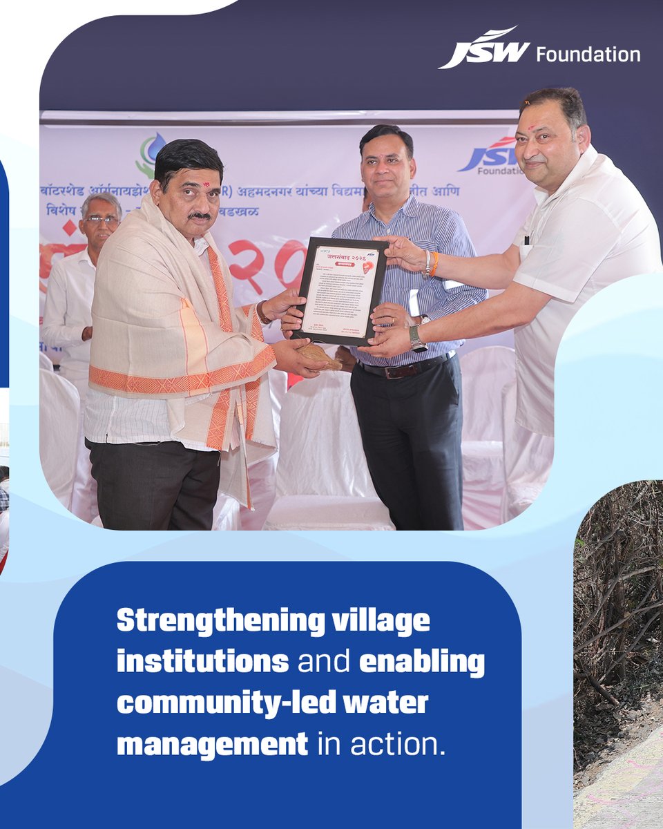 JSW Foundation tweet media