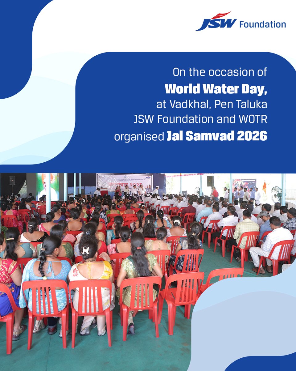 JSW Foundation tweet media