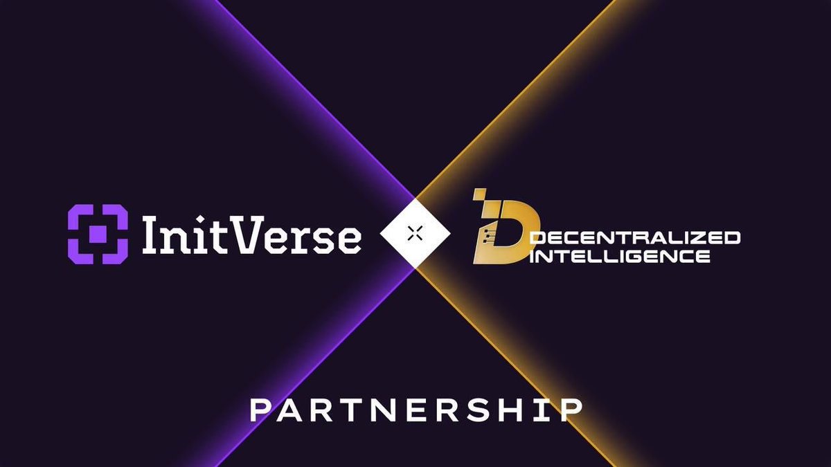 InitVerse's tweet photo. 🌐 InitVerse × DI (Decentralized Intelligence) 
🤝 We’re excited to announce a partnership between @InitVerse and @Didotxyz_ .   
DI is a decentralized AI infrastructure platform combining distributed compute power, DI Phone, ICO Launchpad,, crypto-native AI models and X Agent DEX Launchpad.  InitVerse is an all-in-one Web3 development platform built on INIChain a high performance Layer 1 designed for secure scalable DApp development.  
Together we’re enabling:  
🔹 Decentralized AI powered infrastructure 
🔹 Secure and scalable Web3 development 
🔹 Simplified end-to-end DApp lifecycle 
🔹 Smarter deployment and optimization tools  

Building faster. Scaling smarter. Powering the future of Web3 and AI 🚀