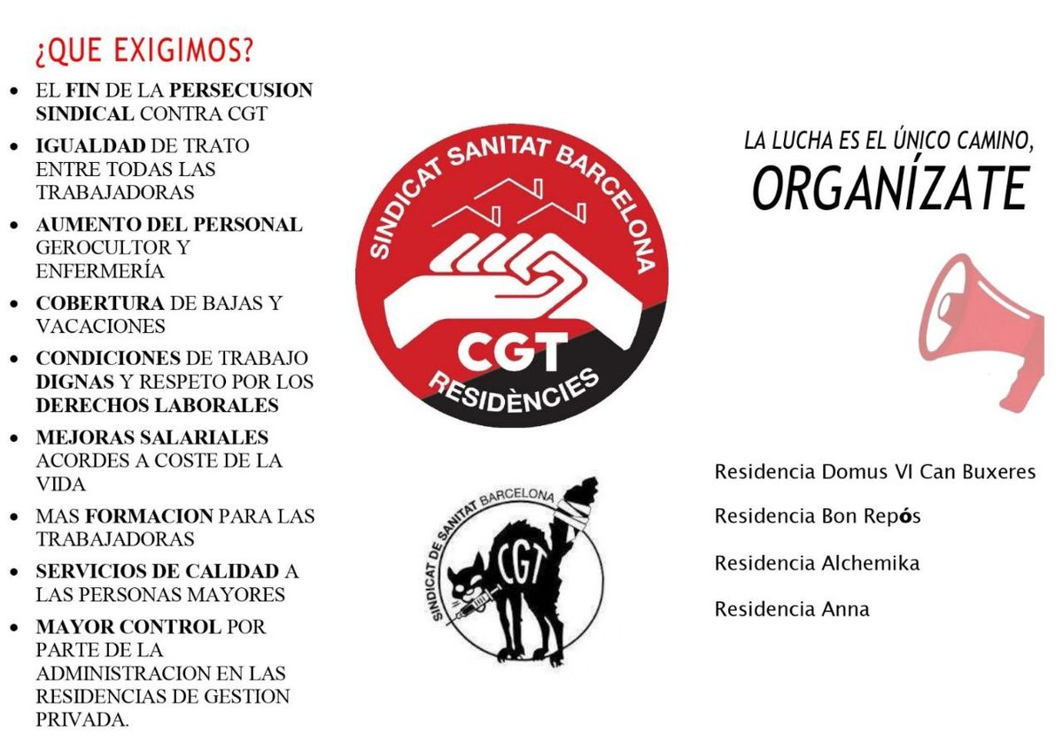 CGT BarcelonⒶ tweet media