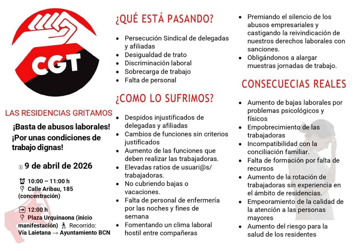 CGT BarcelonⒶ tweet media