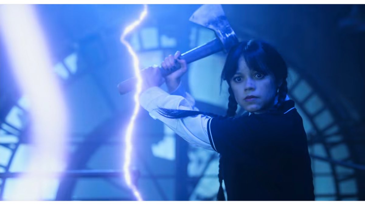 Sporty_mary93's tweet image. The master releases and subjugates the hyde, but Wednesday freed Tyler in Yago's tower. What if they could now sense each other's well-being or danger from a distance or even death…
#weyler #wyler #theory #wednesdayseason3