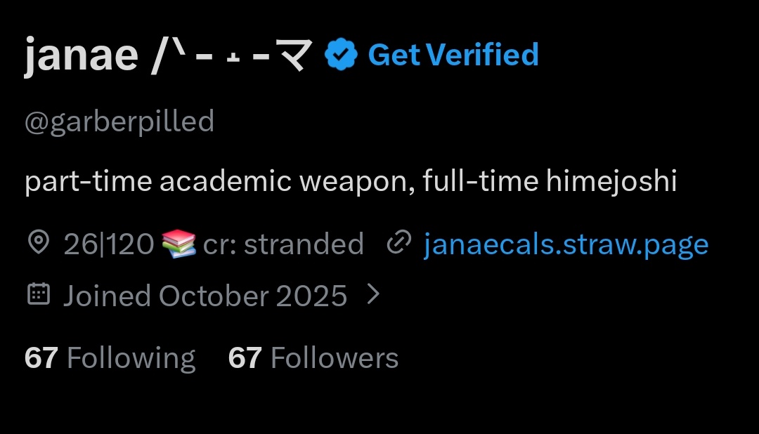 janae /ᐠ - ˕ -マ (@garberpilled) / Posts / X
