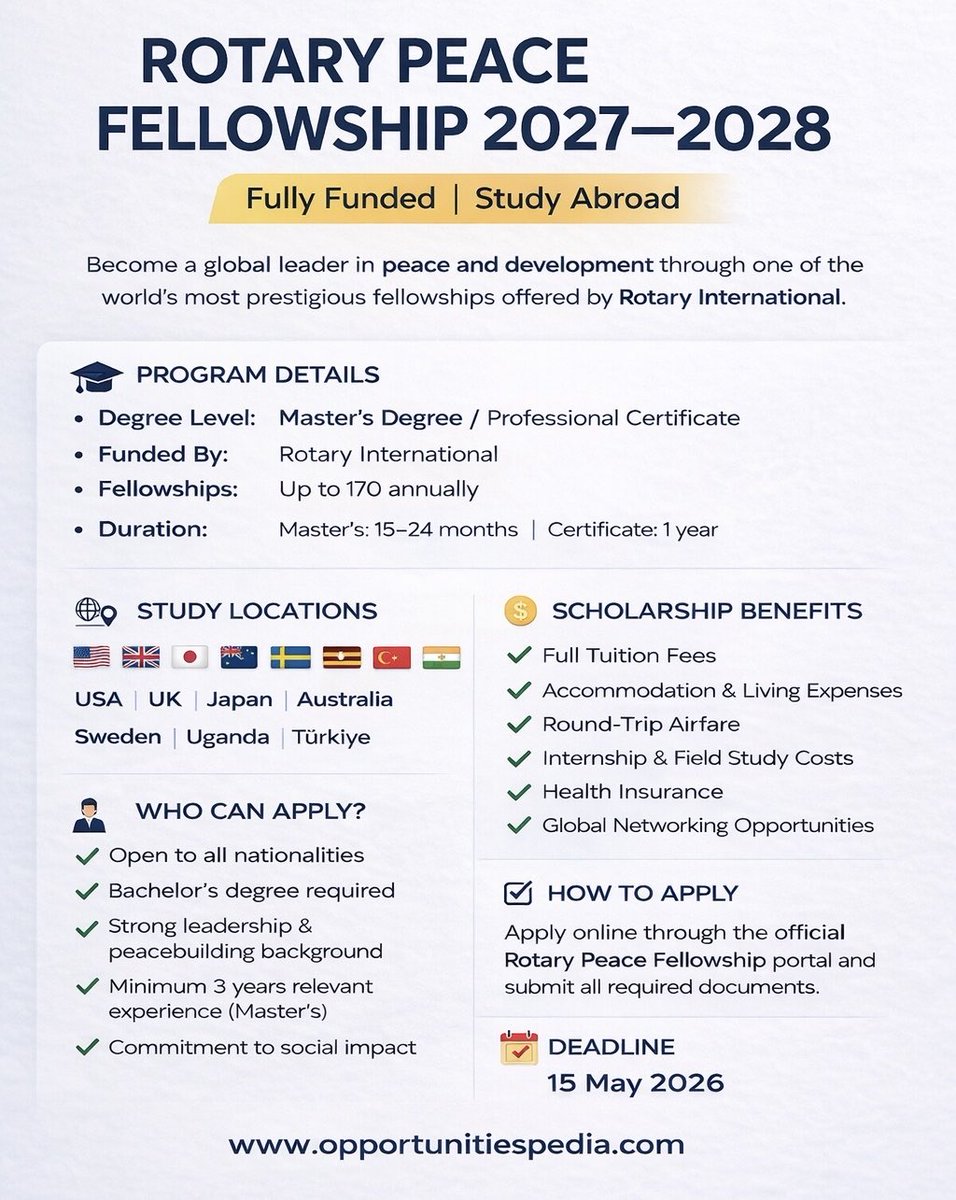 Opportunities Pedia tweet media