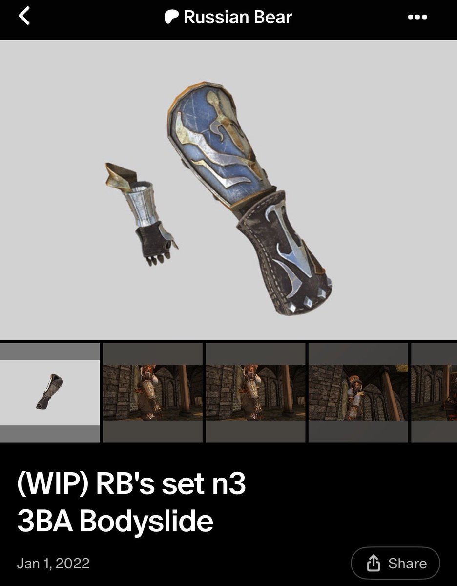 psychiki's tweet photo. @DanDan893536 @IvyySkyrim This armor set is actually from Pateron! 

https://t.co/dBv8VK5bIw https://t.co/IzSWkbkSGn
