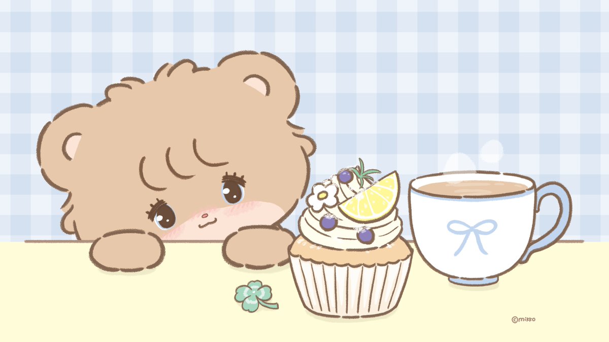 ❤ラテ❤ページ 🐻ラテ｛おつかれさま🩵むりしすぎないでね🧁🍋
