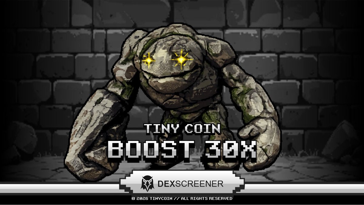 tiny_coins's tweet photo. $TINYCOIN hit 30x. this is your sign to act now on DexScreener!
https://t.co/U5H4mQXOHL https://t.co/Q1VnhQmIo2