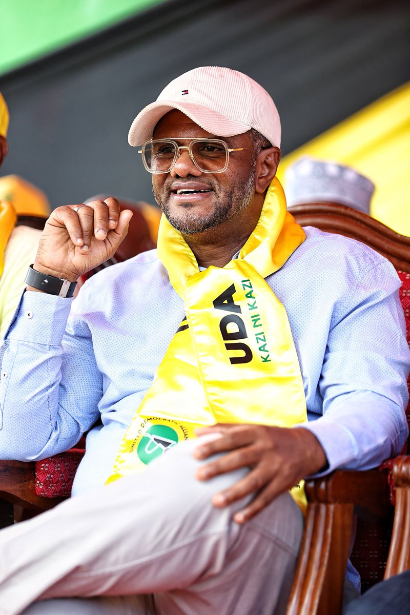realpastrolist's tweet photo. SG Sen. Hassan Omar Hassan has stated that the return of the port to Mombasa and continued development in infrastructure and social services justify strong local support for President William Ruto.
#UDAMombasaChapter | SG Hassan Omar | UDA Party Pwani Tour https://t.co/bE8ouTIwJW