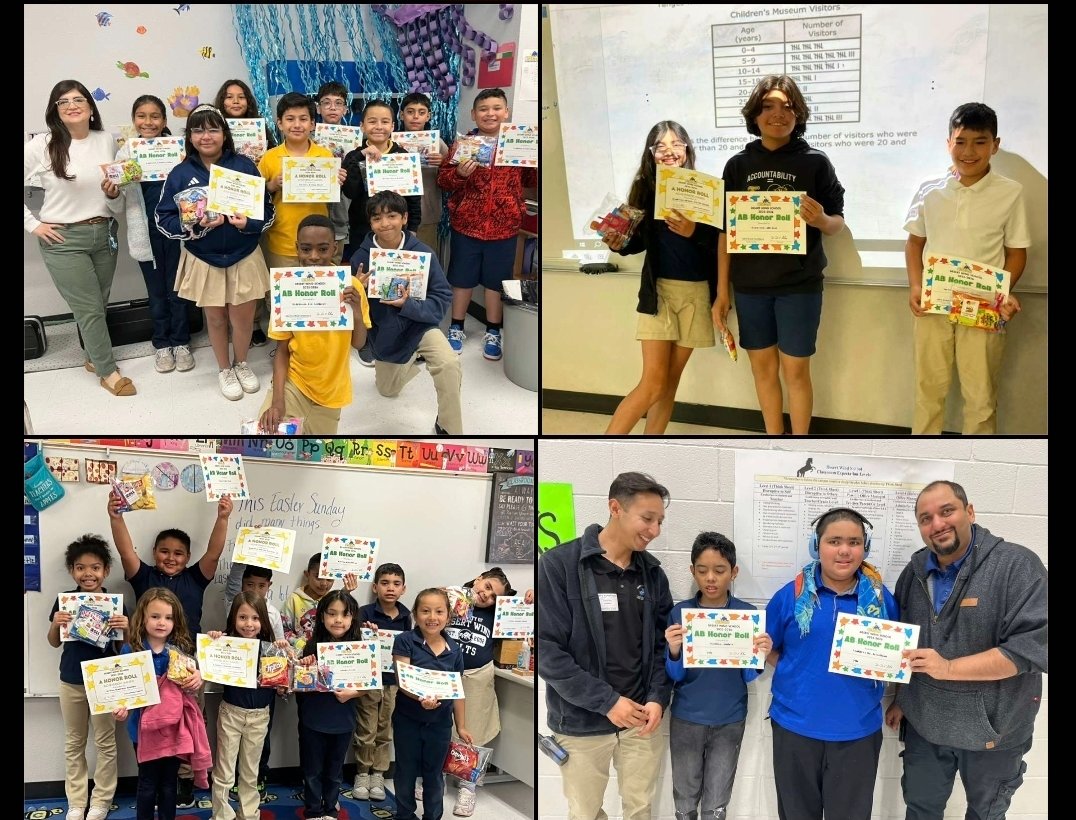 HValverde_DWS's tweet photo. Hard work pays off at Desert Wind School! Our counselor, Mrs. Schwarz did a great job in recognizing and pampering our A &amp; AB Honor Colts! #ItsTheColtWay 
#LoveDesertWind @DWS_PK8 
💙🐴💛 https://t.co/3TqTahOMaf