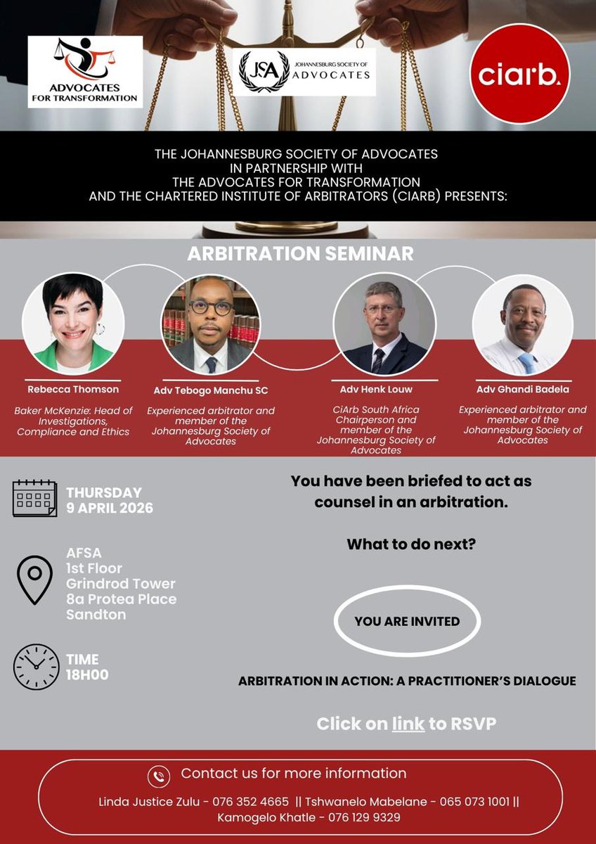 Johannesburg Society of Advocates tweet media