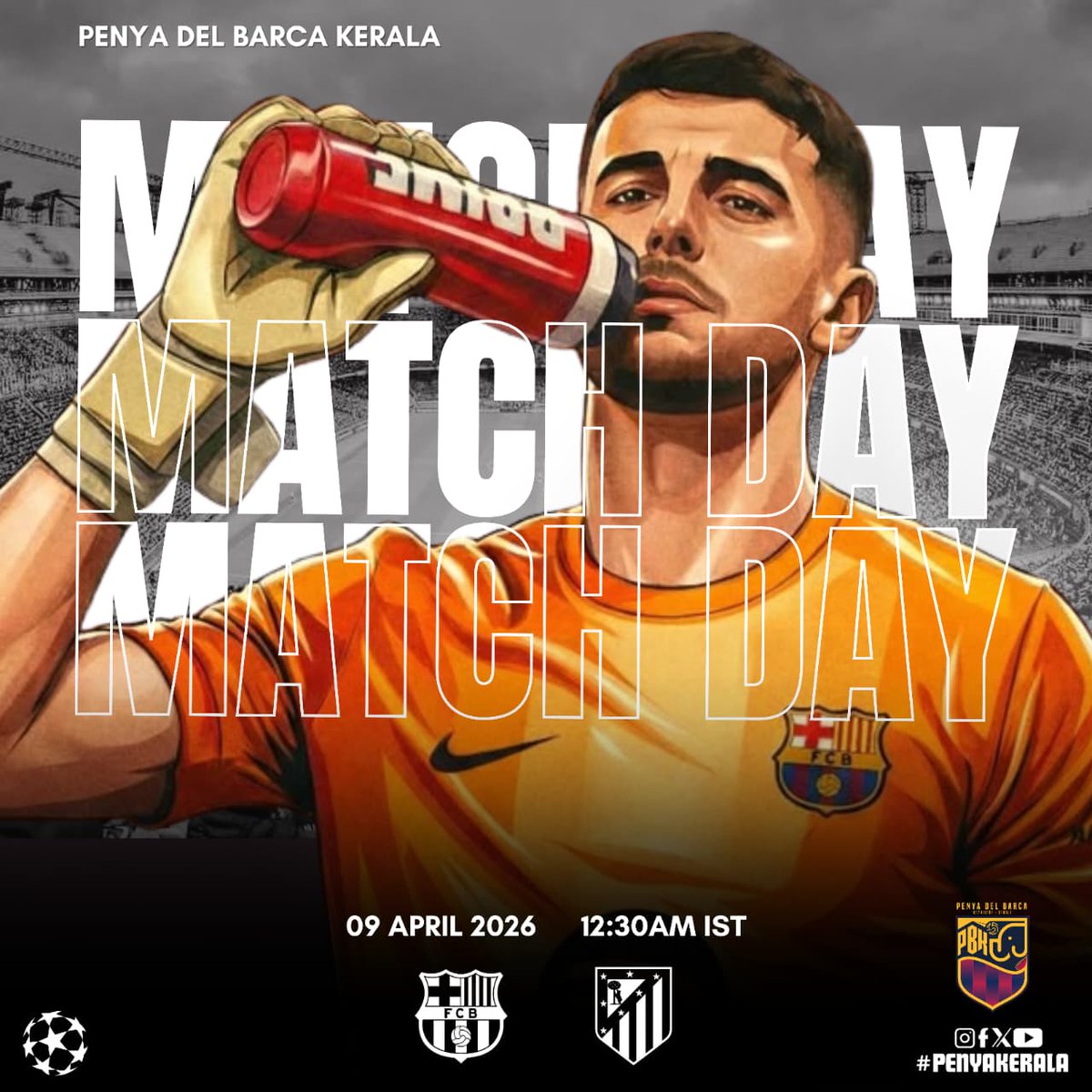 Penya del Barça Kerala tweet media