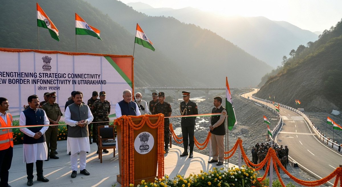 AnikaSangm99043's tweet photo. New border infrastructure projects to be inaugurated strengthening strategic connectivity in Uttarakhand.
@DefenceMinIndia @BROindia @PIB_India
#BorderRoads #Security https://t.co/tDoWfIpoP9
