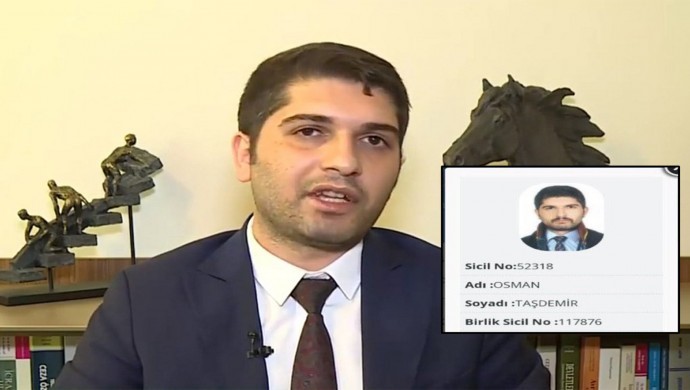 İstanbul Barosu'ndan Osman Taşdemir'e soruşturma

İstanbul Barosu, D.K.'nin “hakaret” ve “tehdit” başvurusu üzerine barolarına kayıtlı avukat Osman Taşdemir hakkında disiplin soruşturması başlattı. 
 mezopotamyaajansi44.com/tum-haberler/c…