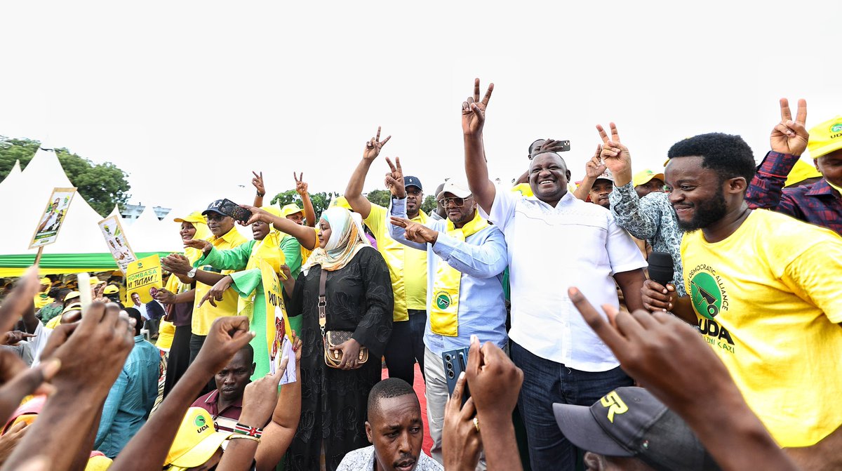 JosphOmuya's tweet photo. Hon. Feisal Bader and Hon. Kassim Tandaza emphasised the importance of youth and women participation in shaping the party’s future. #UDAMombasaChapter SG Hassan Omar UDA Party Pwani Tour https://t.co/nnxqOPGfkB
