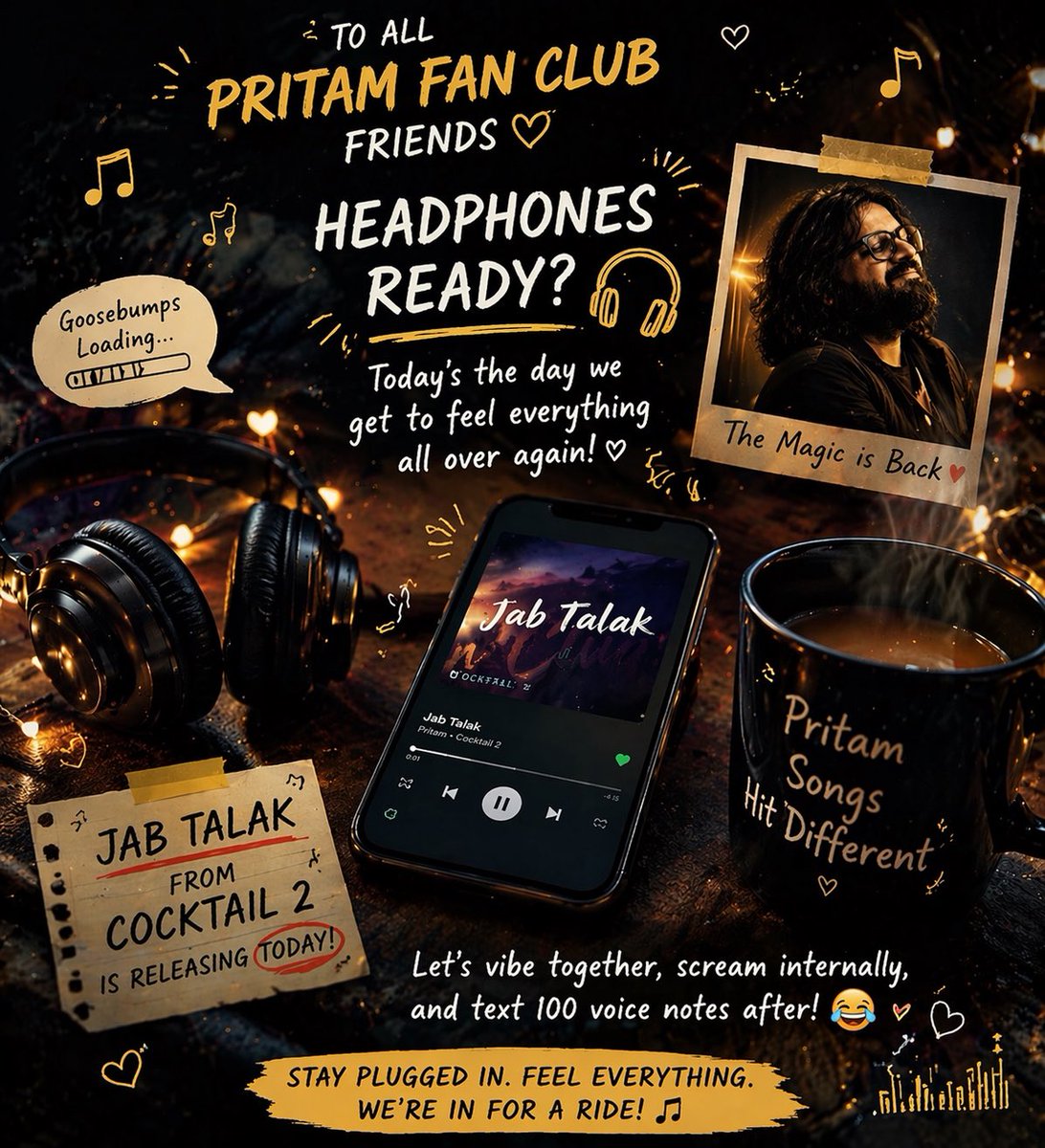 Pritam Fan Club (PFC) tweet media