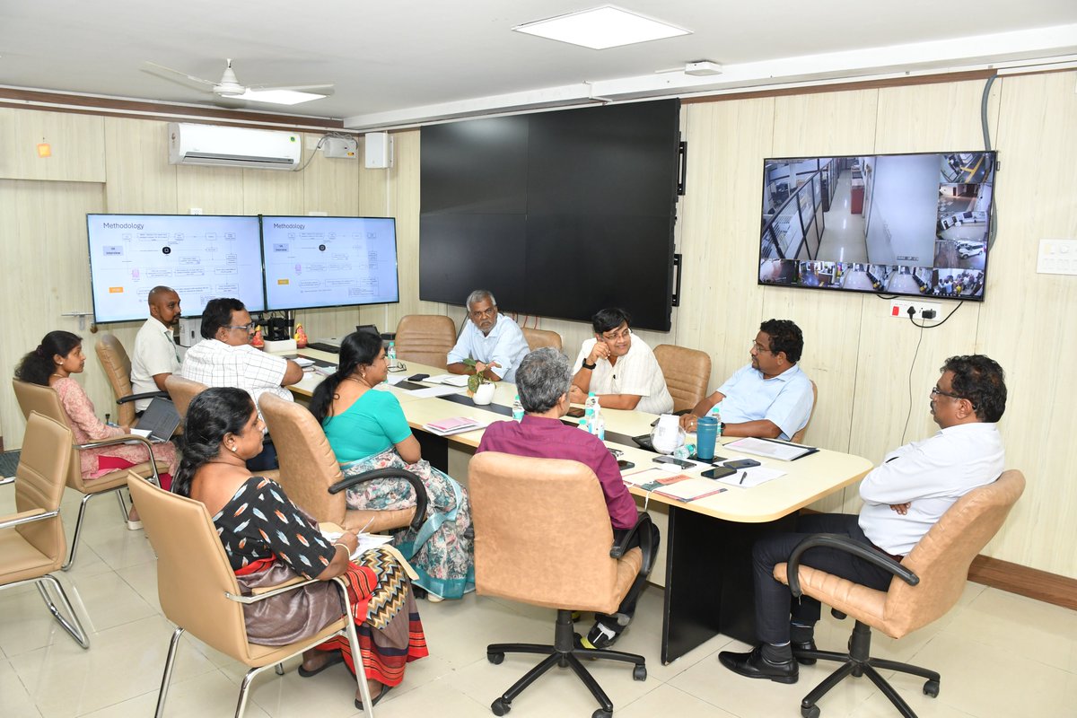 TNDPHPM's tweet photo. Discussion on District Civil Registration System (CRS) Approach:

A discussion on activities under the District Civil Registration System (CRS) approach was held on 07.04.2026 at 2.30 p.m. at the Directorate of Public Health and Preventive Medicine. https://t.co/LdpWEi1kVU