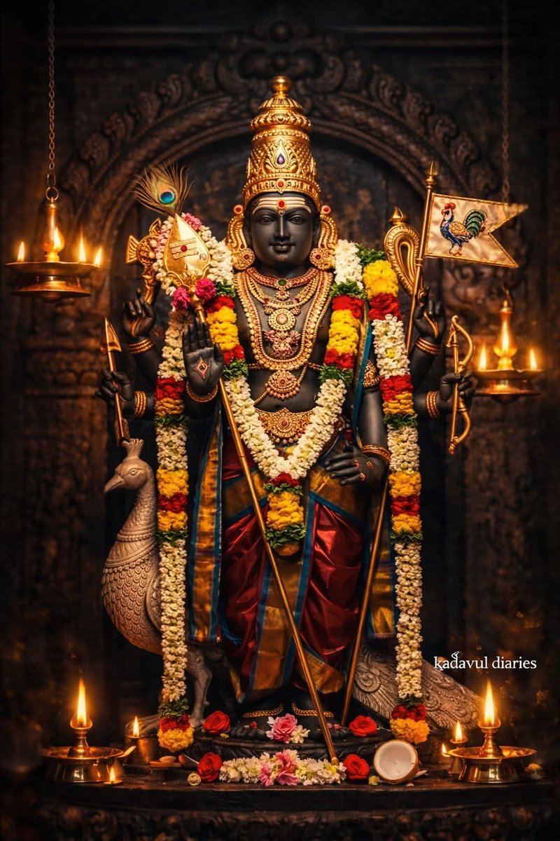 AvaniDhaara's tweet image. Vel Murugan’s Divine Grace – A Blessing of Strength, Wisdom &amp;amp; Victory ✨🙏

#Murugan #LordMurugan #VelMurugan