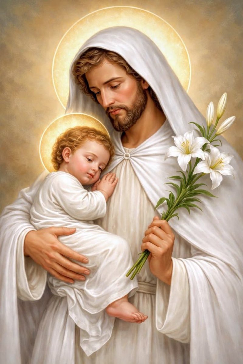 SAN GIUSEPPE,
PORTACI SEMPRE PIÙ VICINO A GESÙ, 
IL TUO DIVIN FIGLIO. 
AMEN 💛