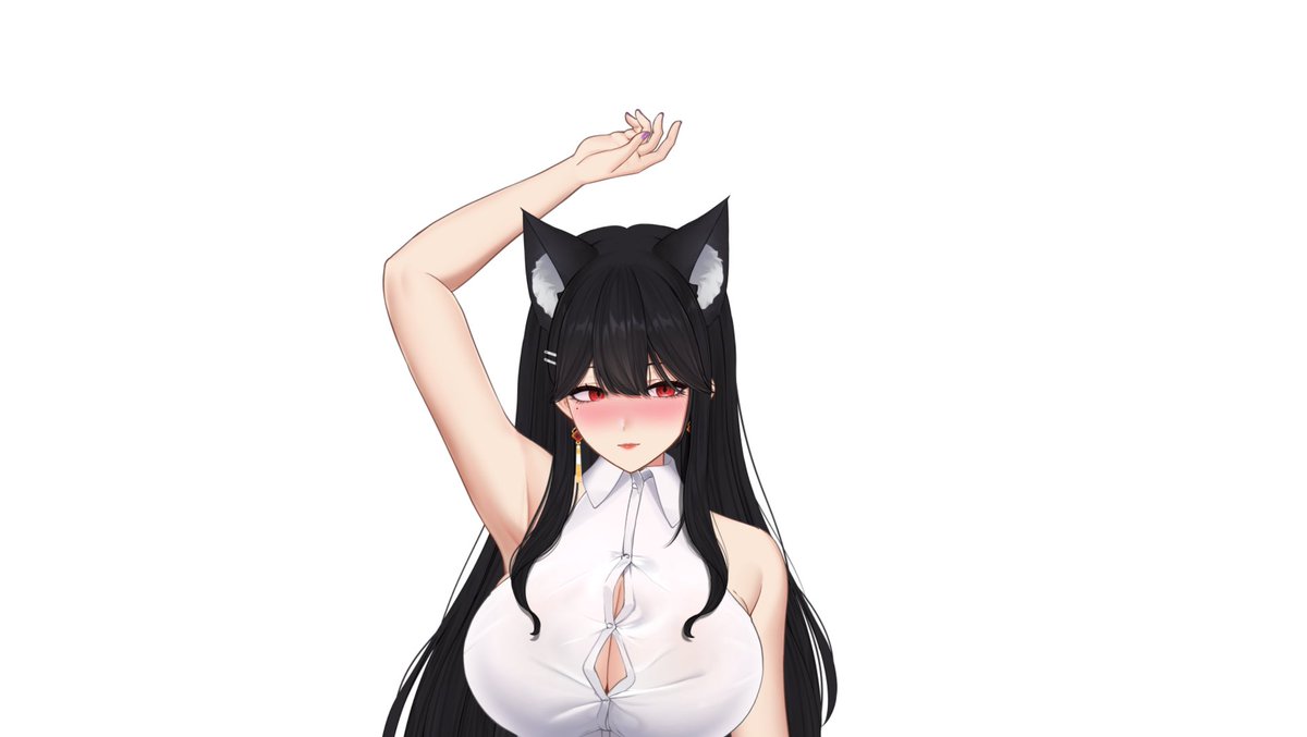 Karinaarael's tweet image. hai, aduh .. jangan liat lama- lama ya &amp;gt;&amp;lt;
nanti ada yang bergejolak

#VTuber #VtuberID