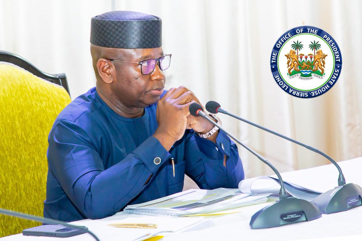 Julius Maada Bio tweet media