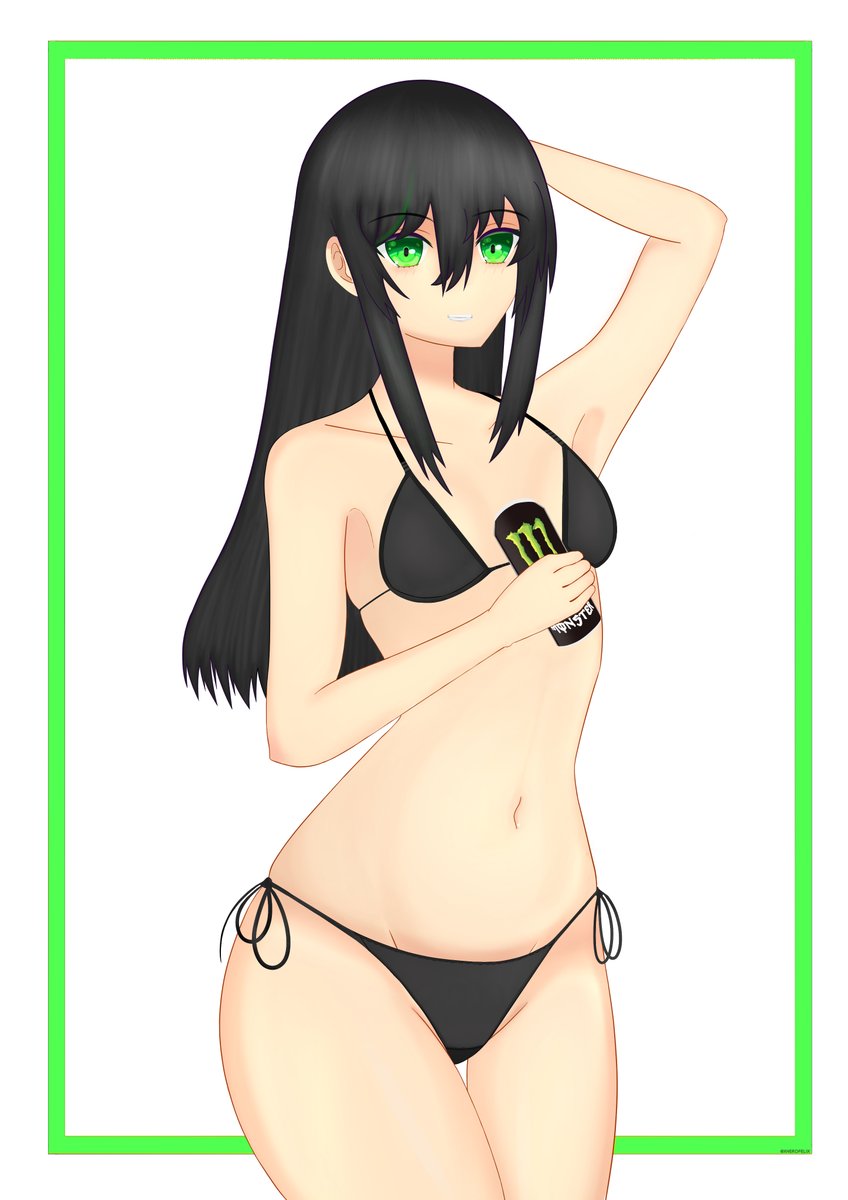 xNeroFelix's tweet image. Full bikini version 2.0
#DigitalArt #ArtTwitter #イラスト