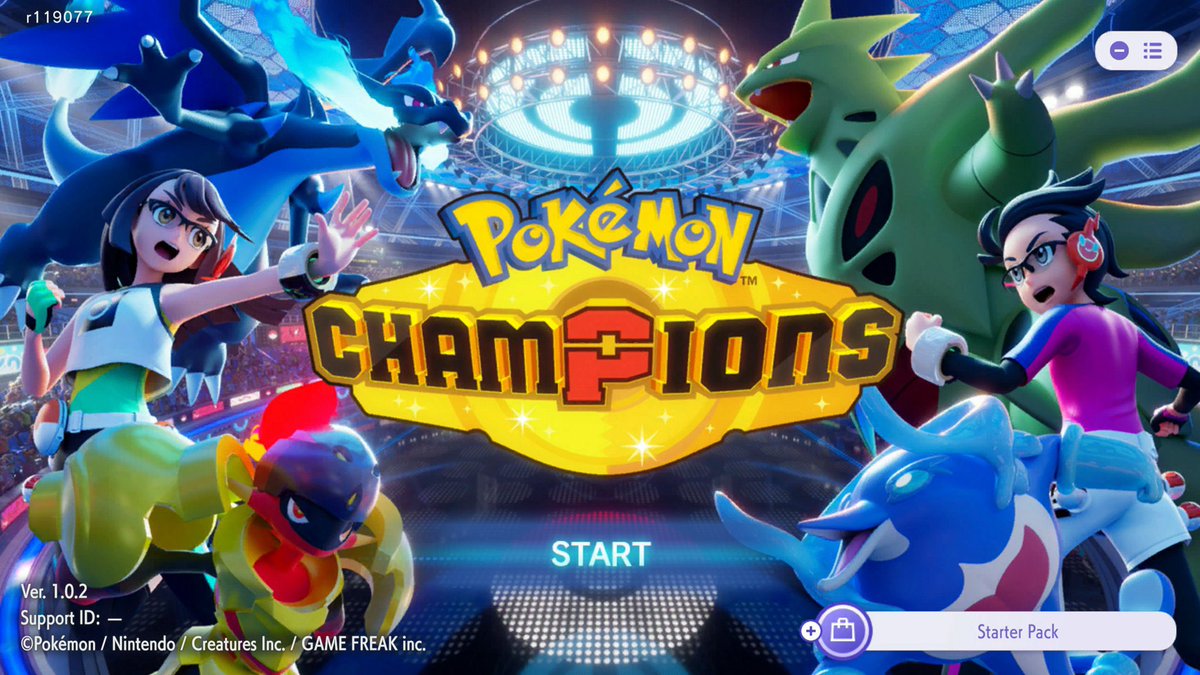 pokexperto's tweet image. Pokémon Champions ya está disponible para Nintendo Switch. No olvides reclamar los regalos de lanzamiento:

➡️ Dragonite y 100 cupones aceleradores por jugar ahora

➡️ Megapiedras de Chesnaught, Delphox, Greninja y Floette Flor Eterna si los llevas desde Pokémon HOME
