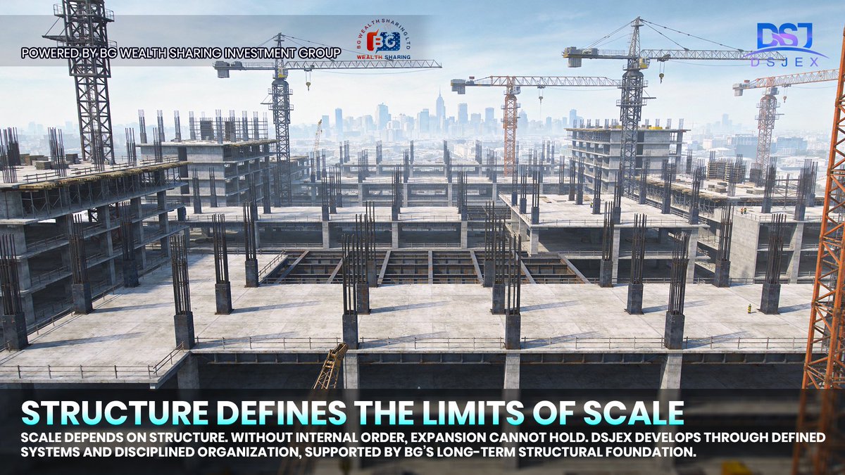 DSJExchange_'s tweet image. 🍀 Structure comes before scale.
🌐 At DSJEX, growth begins with clear frameworks.
📊 Stability supports expansion.
📈 Growth is not just becoming bigger, but holding more.

#DSJEX #Structure #Scalability #SystemThinking #OrganizedGrowth