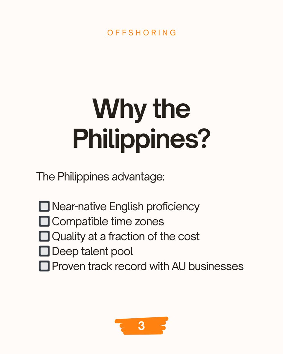 nxscale's tweet photo. KPMG just moved 200 executive assistant jobs to the Philippines.

Big Four. $2.3B revenue. And they chose offshore staffing.

If that's not a signal for Australian businesses, what is?

Build your offshore team today.

#Outsourcing #Philippines #AustralianBusiness https://t.co/INEFvuphrX