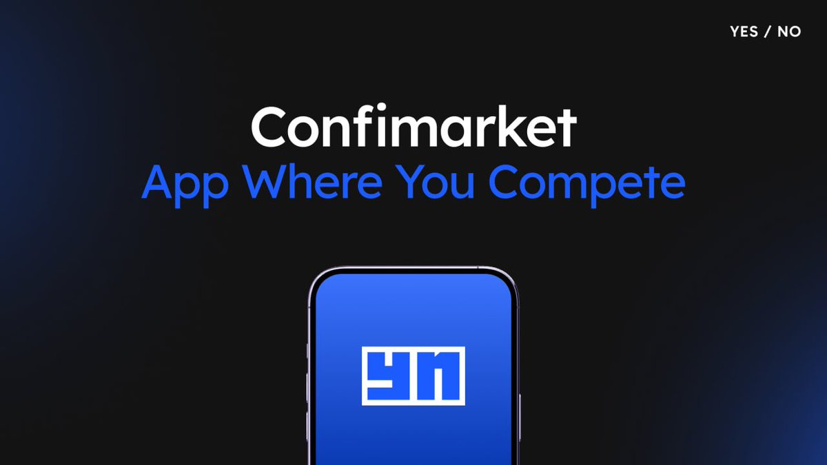 confimarket_w3's tweet photo. Confimarket: App Where You Compete

On Confimarket, you’re not trading the market — you’re competing with other participants 👇 https://t.co/ZCMWM2wD7X