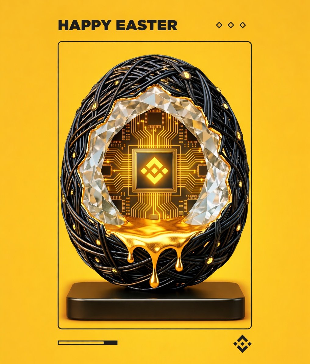 It's Easter season!!!

Here is my official entry for the @Binance Easter egg design

#BinanceEaster