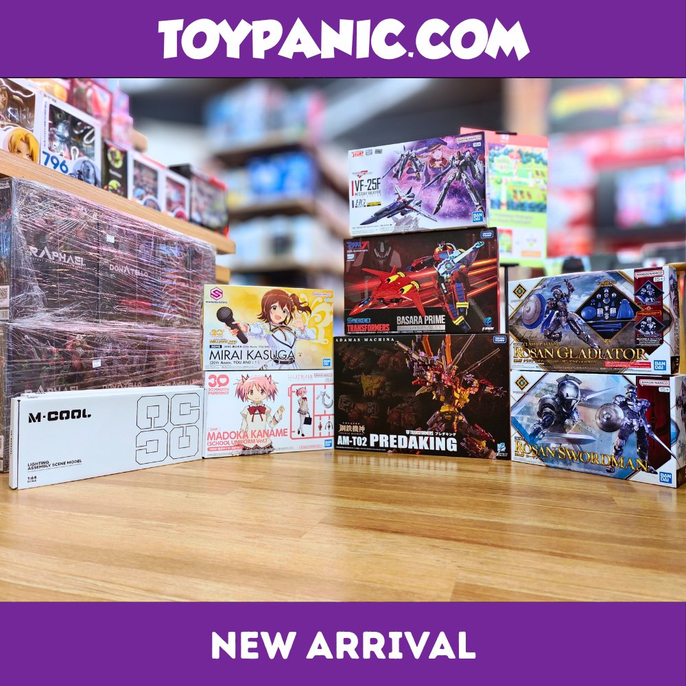 ToypanicMsia's tweet image. New arrivals just dropped and they’re looking amazing! 🔥 

Featuring top brands like Moshow Toy, Bandai, Takara Tomy, and more—bringing in a mix of high-quality collectibles, detailed figures. Don’t miss out—come check them out before they’re gone!

 #toypanic #newarrival