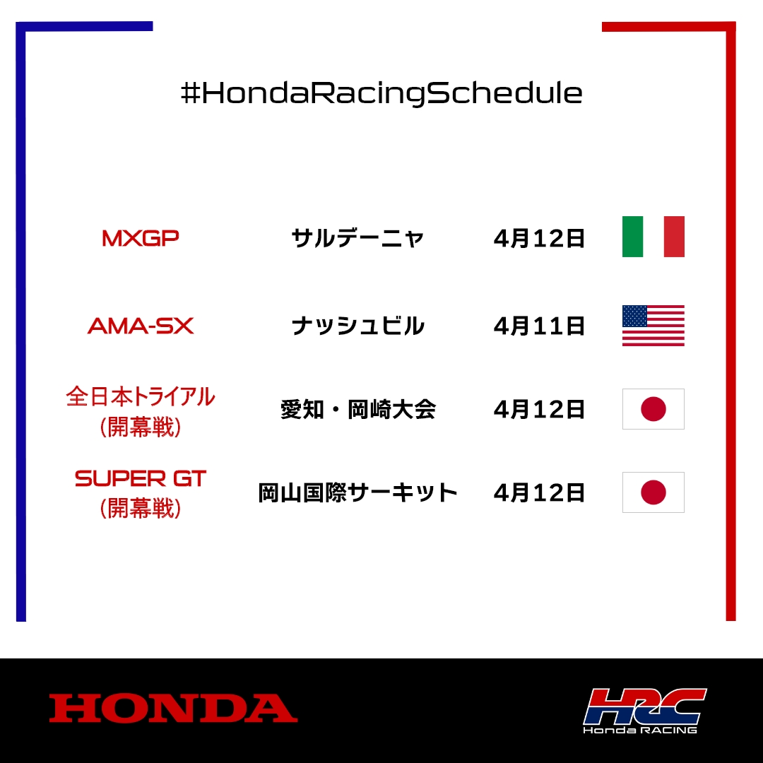 Honda Racing（HRC） tweet media