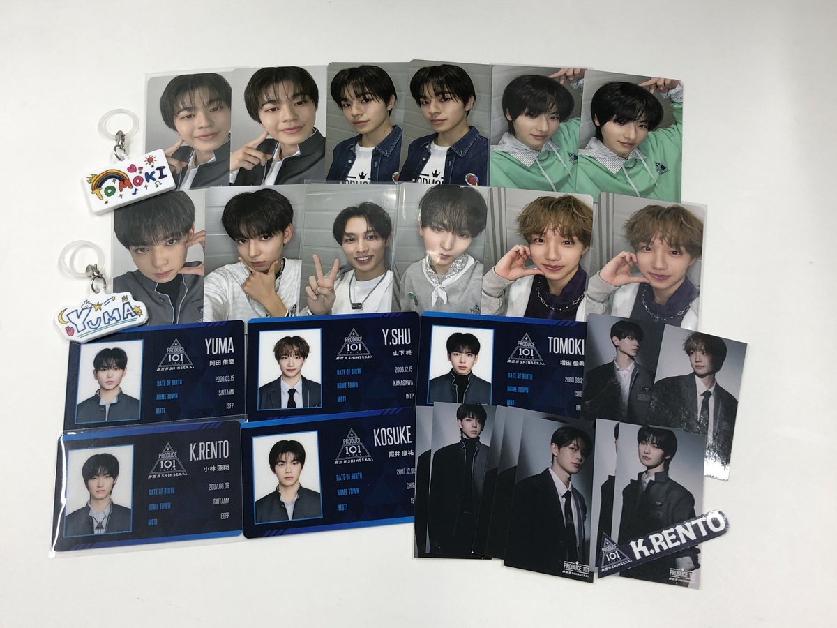 入荷情報】 🌏️PRODUCE 101 JAPAN 新世界🌏️ FRESH-MENの制服トレカ