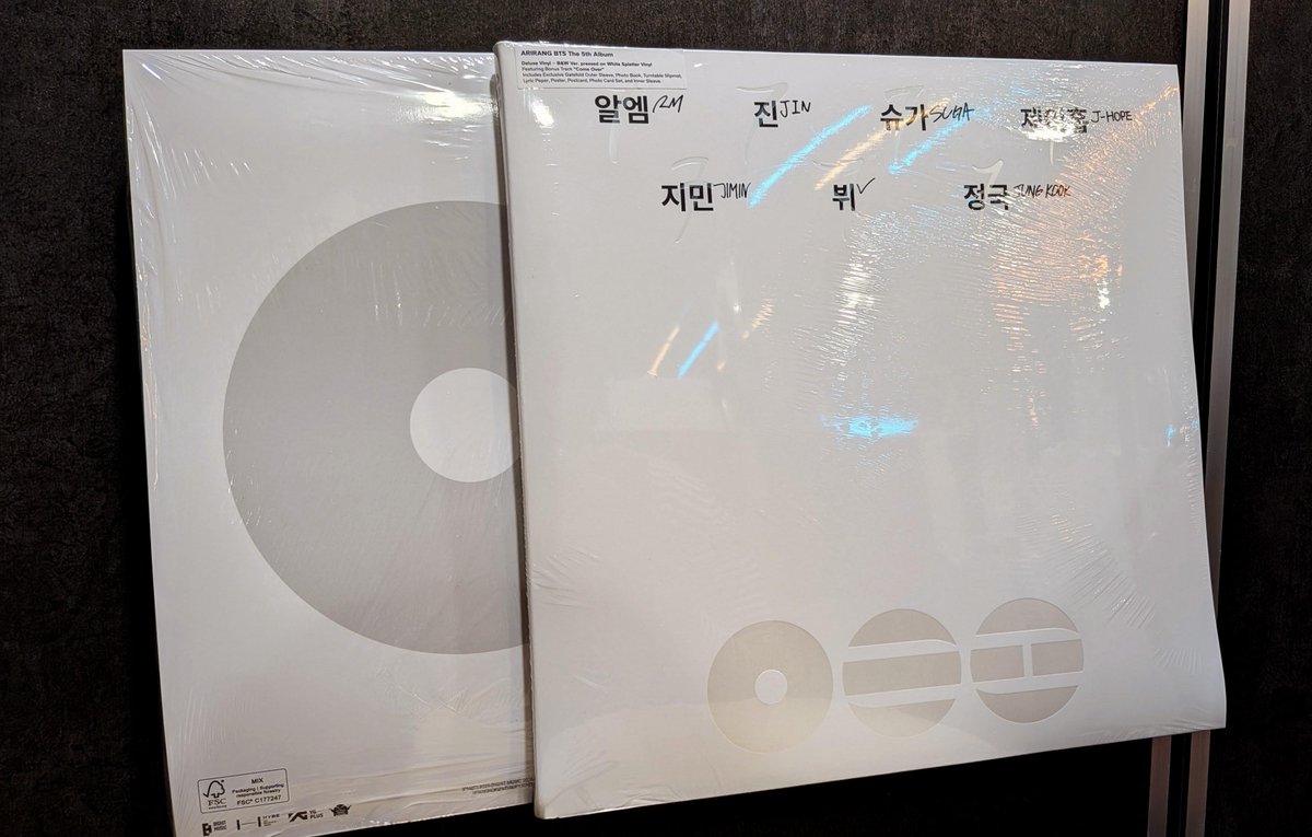 タワ渋kpop】 #BTS 『ARIRANG: BTS Vol.5(Deluxe Vinyl Ver.)』入荷