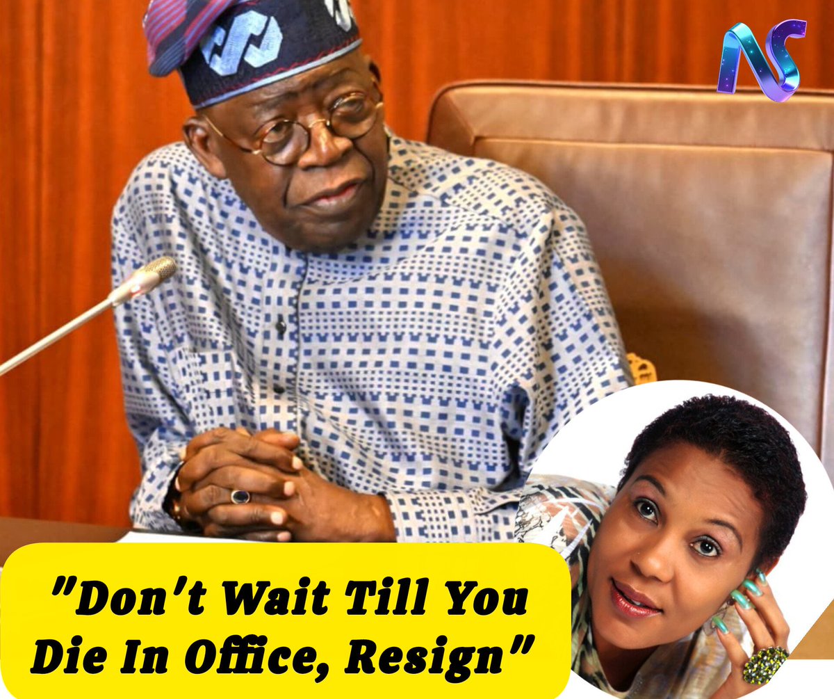 Veteran Nigerian Actress, Shan George told Mr President, Tinubu