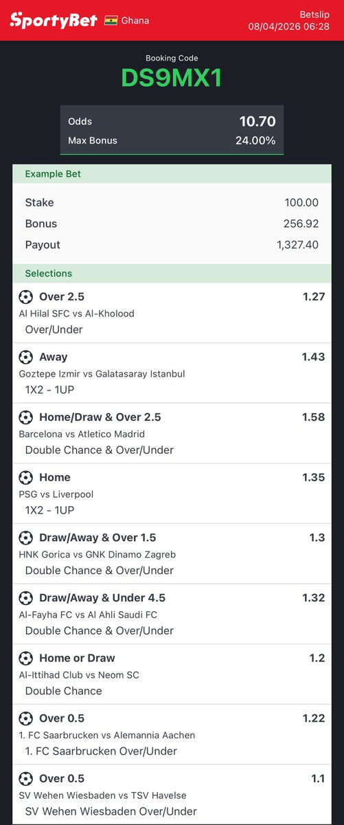 Hendricks Tipster tweet media