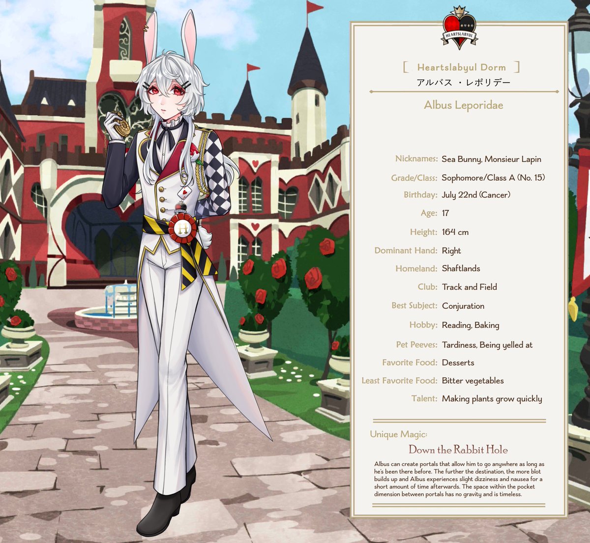 proper albus intro finally…. my son that i neglect sorry
#twstoc #twst_oc