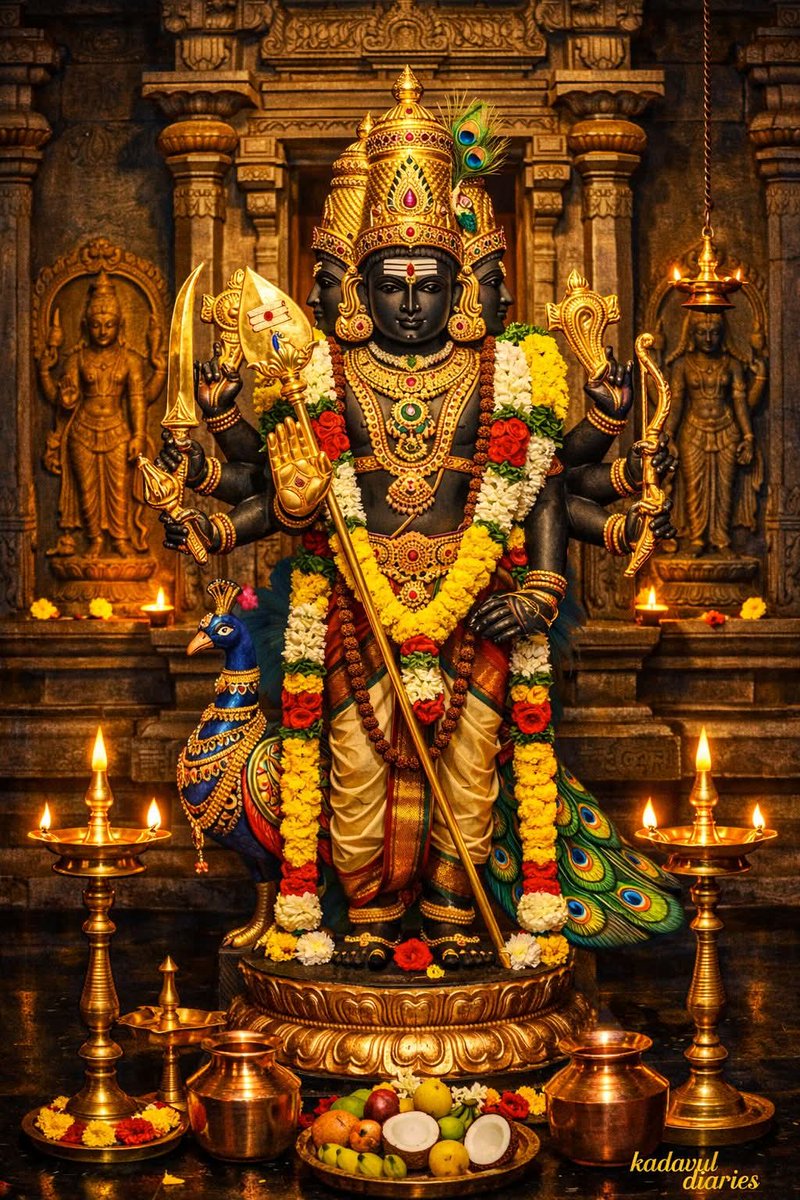 XGuruManoj's tweet image. 🌺 Lord Muruga, Bless Us With Your Grace 🙏  Divine Protector of Devotees.🌺🌸🌹 

Om Sarvana Bhava ⚜️ ❤️‍🔥 

#Murugan #LordMuruga #VelMuruga
