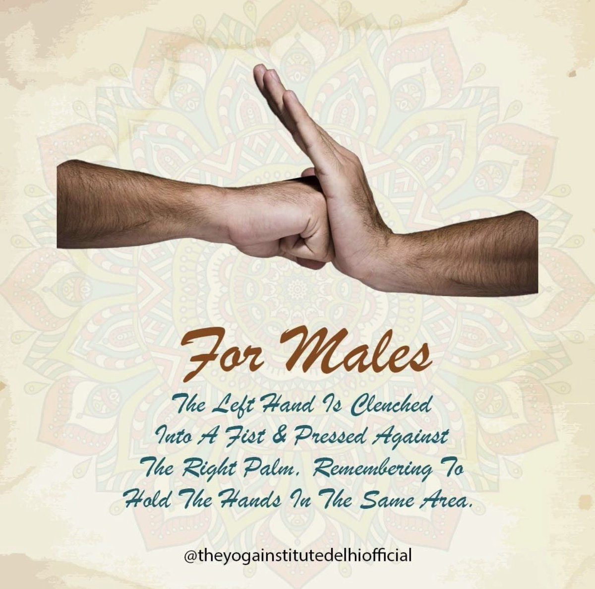 tuturipuu's tweet image. ググったらコレが出てきた〜

Shambhala Mudra
「このムドラは「シールド（盾）」と呼ばれており、ネガティブな感情を「追い払う」と言われています。このムドラは、気づきと「魂を高める」助けとなりワンネスとつながりの感情を促進すると言われている
#藤井風　#ItsAlright
instagram.com/p/CoHkWG2pxmC/