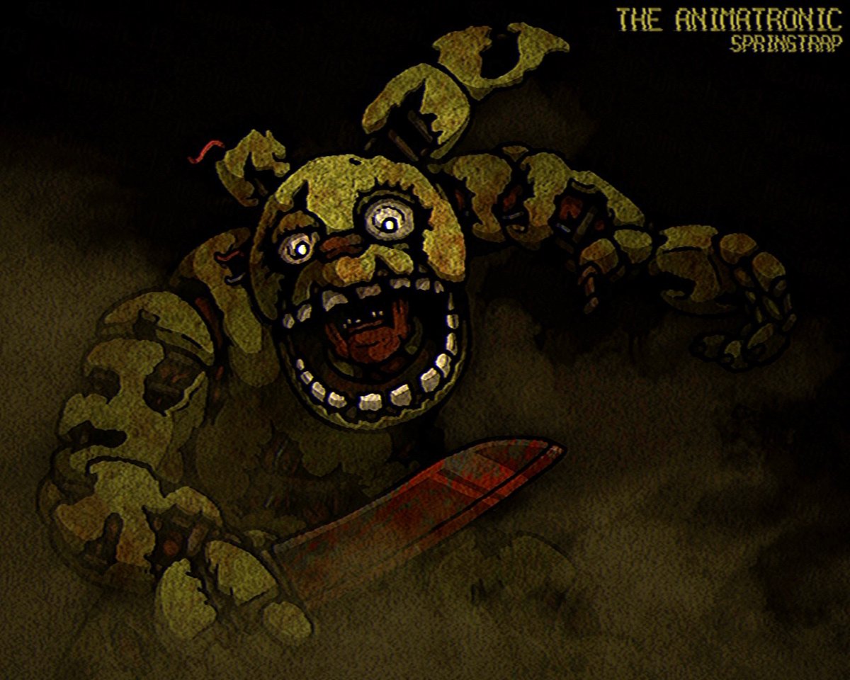 Sumesh_13's tweet image. " The party begins now. " #FNAF #DBD
