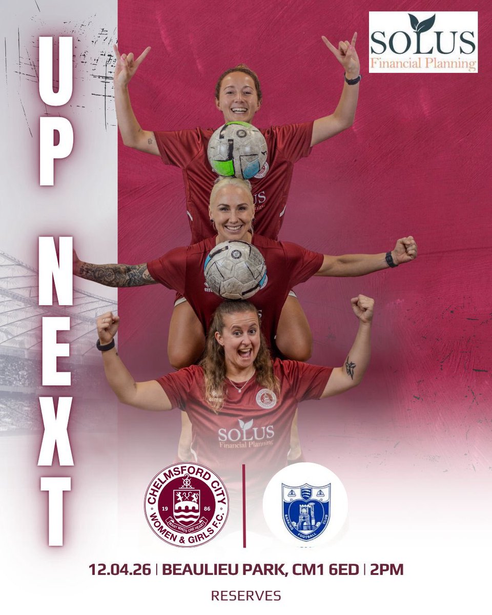Chelmsford City WFC Reserves tweet media