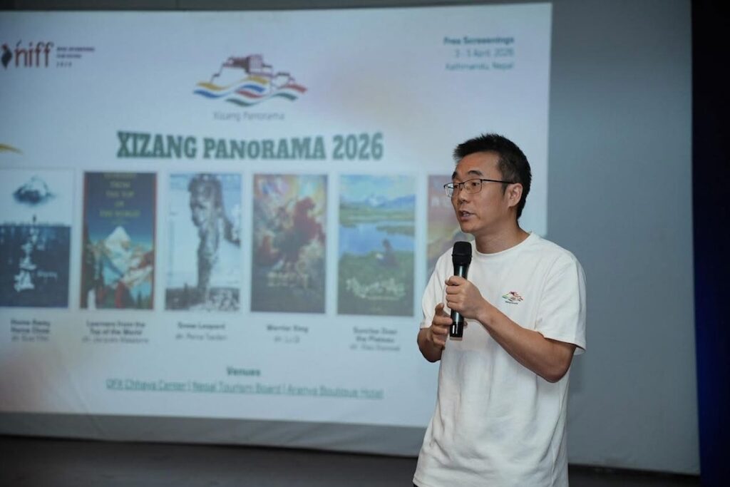 PDorje5's tweet photo. NIFF 2026 faces sharp criticism over its “Xizang Panorama” segment, with Tibetan groups like @SFTHQ calling it a platform for Chinese propaganda and cultural erasure.
@SFTHQ @UNHumanRights @amnesty
#Tibet #FreeTibet #NIFF #Nepal #HumanRights #StopSinicization https://t.co/8CAxWWQd9J