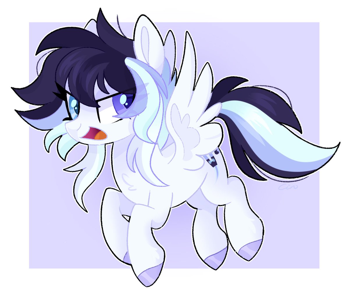 cinnamon_tee's tweet image. Art trade with @paperrmare 🩵

#mlp #mylittlepony #brony