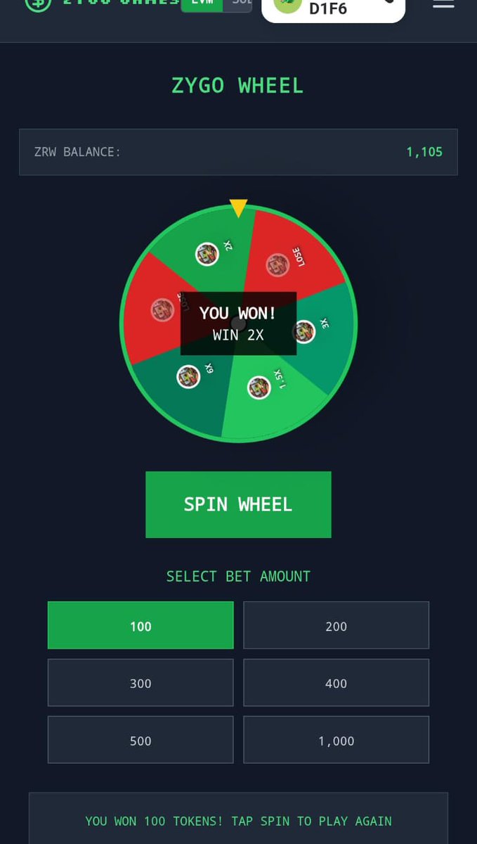 CollinzMes86300's tweet photo. @ZSWAP_DEX Guess who entered Zygo March Madness?
Played Spin the Wheel using my $ZSWAP and turned a few plays into nice $ZRW rewards!
Wallet: 0x71a754d53a0a9dffa025c77f8bd20018fdd9d1f6
Screenshot Proof attached
@vitus_asog97124 @CCallmeMelly @MDegen128072
#MarchMadness #ZygoSwap #ZRW https://t.co/wRIW2EeUFE