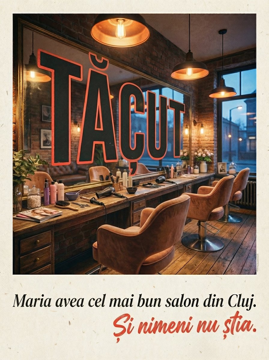 ivorycreative1's tweet photo. Maria avea cel mai bun salon din Cluj. 6 luni a postat poze profesionale. Aceiași 47 de followeri.

Apoi a pus camera pe un scaun și a întrebat clientele ce le place. A doua lună: 2.400 followeri noi. https://t.co/481HeHnFqT