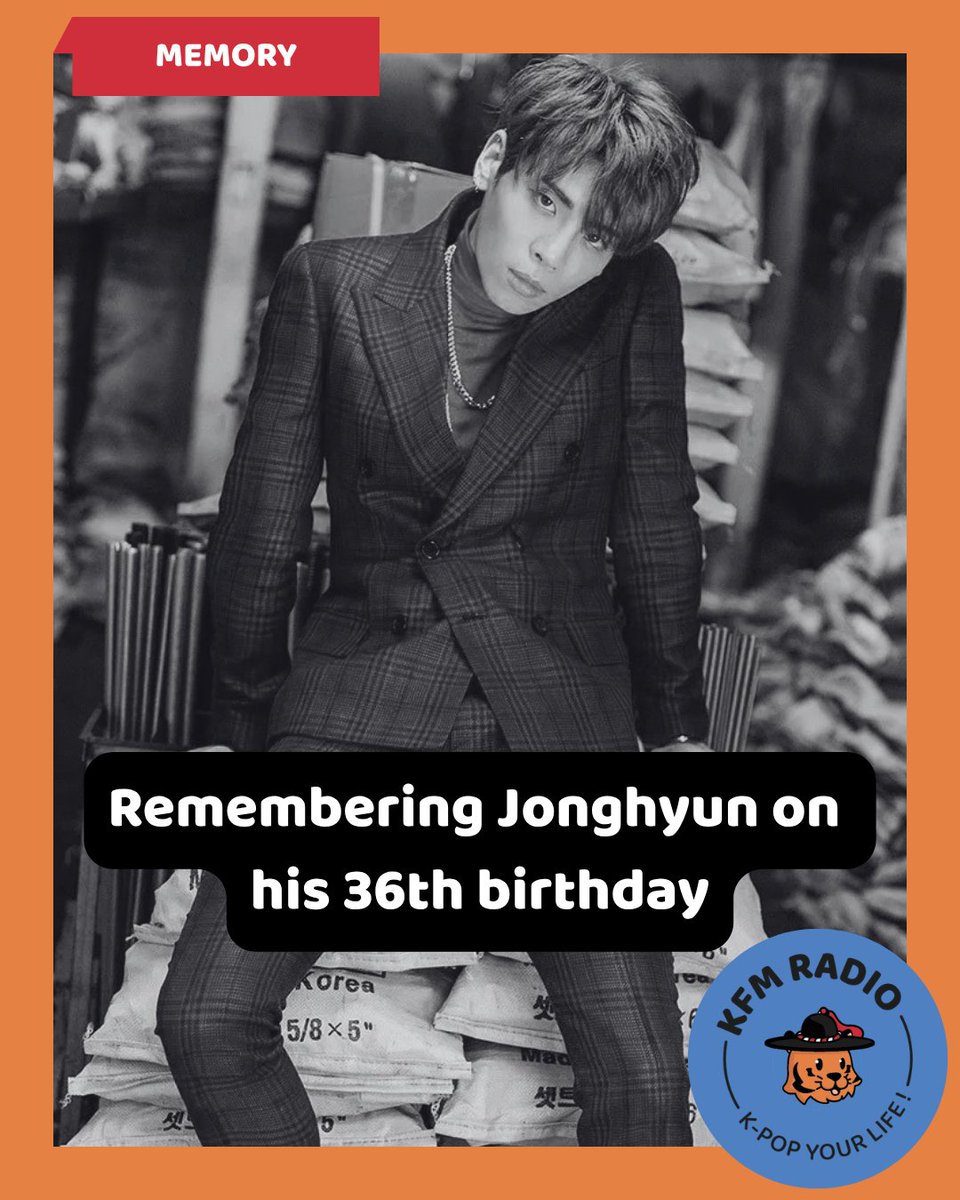 Today, we pay tribute to Jonghyun. 🤍

A brilliant artist, a poetic lyricist, and a voice that continues to bring comfort to millions of people. 🕊

<a href="/SHINee/">SHINee</a> #jonghyun #종현 #Shinee #샤이니 #youdidwell #kfmradio