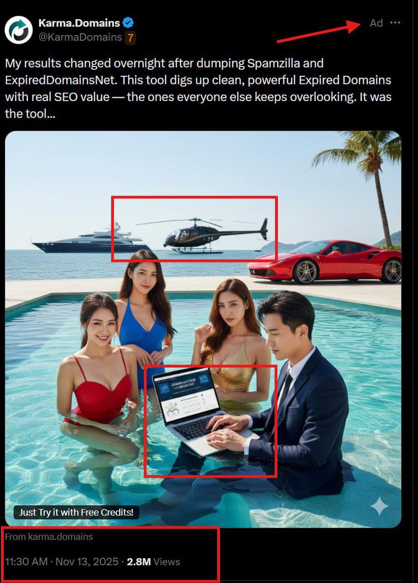 X Ads Exhibit. Would you try this product after seeing this AD ...