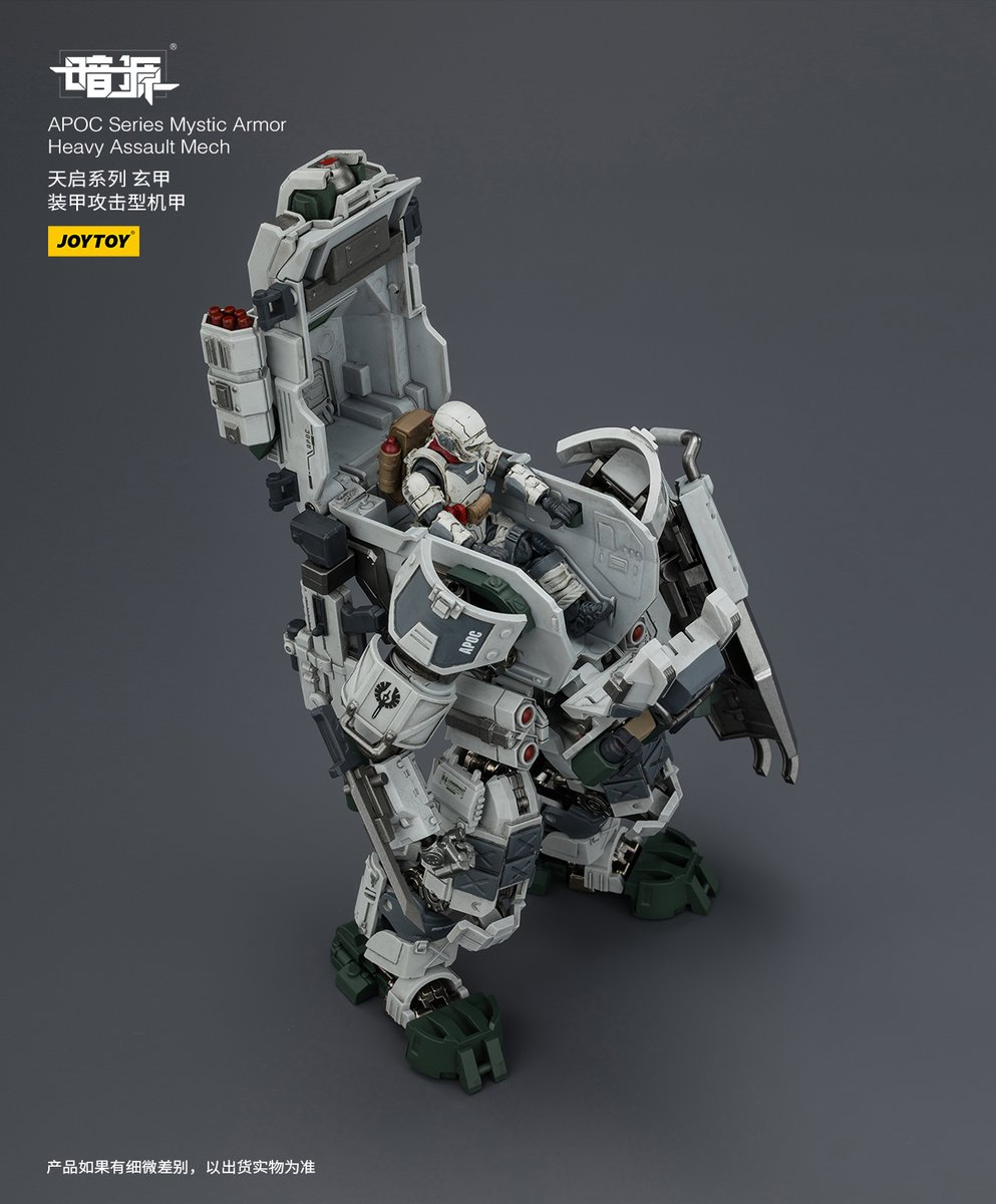Joytoy_official's tweet image. APOC Series Mystic Armor
Heavy Assault Mech
#joytoy #mecha #mechamodel #actionfigure #collectiblefigures 
#toyphotography #figurephotography #scifitoy 
#mechacollection #toystagram #battlemech